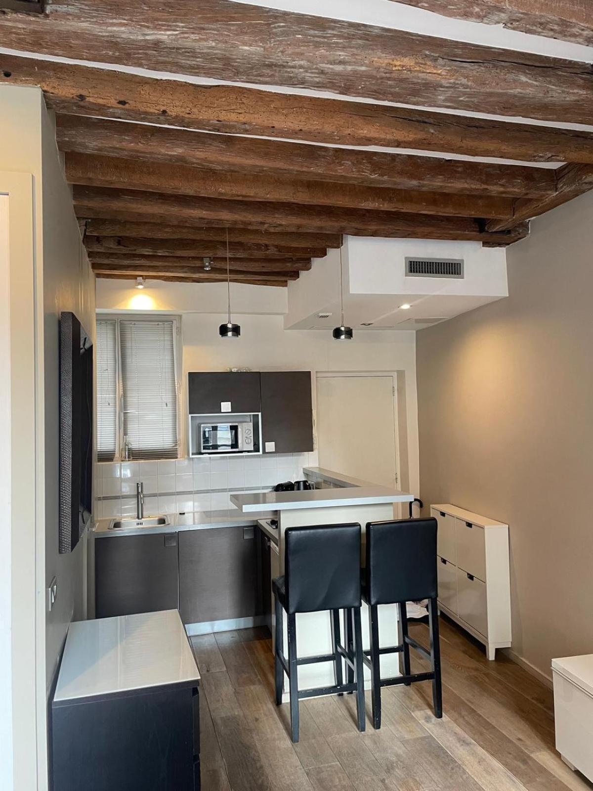 Habitat Parisien - Marais Sicile Appartement Buitenkant foto
